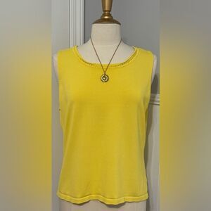 Nancy Bolen City Girl vibrant & beautiful yellow top!
